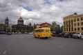 Gyumri Main Square with Yot Verk church, Armenia