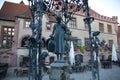 GÃÂ¤nseliesel Goose Girl Fountain GÃÂ¶ttingen Germany Wide Shot