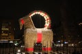 GÃÂ¤vle goat is a big Christmas goat of straw