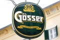 GÃÂ¶sser beer sign in salzburg austria