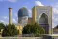 Samarkand - Guri Amir mausoleum of the Turco-Mongol conqueror Timur Tamerlane Royalty Free Stock Photo