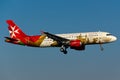 9H-AEO Air Malta Airbus A320 Royalty Free Stock Photo