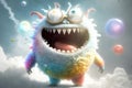 h-fashion monsterAlternatively:Meet the Super Happy Monster: A Fluffy, Fashionable, and Joyful Pixar-Inspired Creature