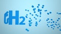 H2 Hydrogen Molecule Gas Pump