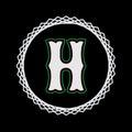 H letter logo in vector design