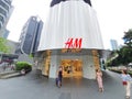 Singapore : H&M along Orchard Road Royalty Free Stock Photo