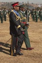 H.R.H King Letsie of Lesotho Royalty Free Stock Photo