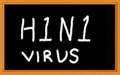 H1n1 virus Royalty Free Stock Photo