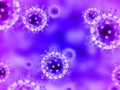 H1n1 virus Royalty Free Stock Photo