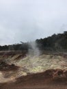 Ha`akulamanu Sulfur Banks in Hawaii Volcanoes National Park on Big Island, Hawaii.