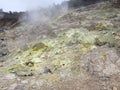 Ha`akulamanu Sulfur Banks in Hawaii Volcanoes National Park on Big Island, Hawaii.