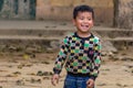 Hmong etnhic minority child smiling