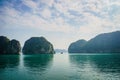 Ha Long Bay cruise, Cat Ba, Halong Bay, Vietnam. Royalty Free Stock Photo