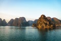 Ha Long Bay cruise, Cat Ba, Halong Bay, Vietnam. Royalty Free Stock Photo