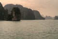 Ha Long Bay Vietnam. Islands landscape at Halong Royalty Free Stock Photo