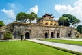 Thang Long citadel gate Royalty Free Stock Photo