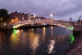Ha'Penny bridge Royalty Free Stock Photo