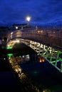 Ha`Penny Bridge, Dublin, Ireland Royalty Free Stock Photo