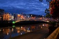 Ha`Penny Bridge, Dublin, Ireland Royalty Free Stock Photo