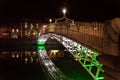 Ha penny Bridge by night