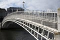 Ha'penny Bridge, River Liffey, Dublin Royalty Free Stock Photo