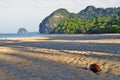 Haad Farang beach at Mook island early in the morning Royalty Free Stock Photo