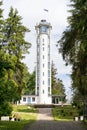 Suure Munamae observation tower in Estonia Royalty Free Stock Photo