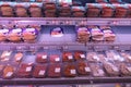 Haarlem, the Netherlands - april 18th 2022: meat substitutes in supermarket