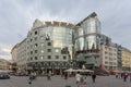 Haas-Haus on Stephansplatz in Vienna. Royalty Free Stock Photo