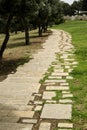 The Haas Promenade stone walkway Royalty Free Stock Photo