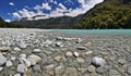 Haast river - New Zealand Royalty Free Stock Photo