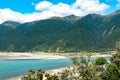 Haast River, South Island, New Zealand Royalty Free Stock Photo