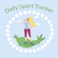 A habit tracker for daily sports and jogging.