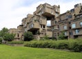 Habitat 67 as seen from street level, Montreal