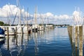 At the habor of Lake of Constance in Germany