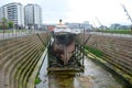 Habour and Titanic Museum in Belfast