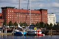 Habour view of helsinki Royalty Free Stock Photo