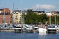Habour view of helsinki Royalty Free Stock Photo