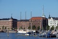 Habour view of helsinki Royalty Free Stock Photo