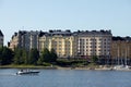 Habour view of helsinki Royalty Free Stock Photo