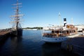 Habour view of helsinki Royalty Free Stock Photo