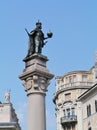 The Habsburg Emperor Leopold I on a column