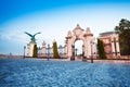 Habsburg Gate in Budapest, Hungary Royalty Free Stock Photo