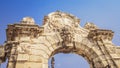 Habsburg Gate to Buda Castle in Budapest, Hungary Royalty Free Stock Photo