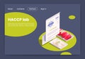 HACCP Food Safety Concept Royalty Free Stock Photo