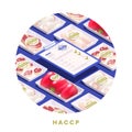 HACCP Food Safety Concept