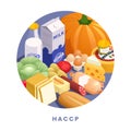HACCP Food Safety Concept Royalty Free Stock Photo