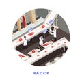 HACCP Food Safety Concept