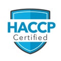 HACCP - Hazard Analysis Critical Control Points icon with award or checkmark