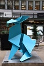Hacer - Transformations, a series of 7 gigantic, origami-inspired sculptures, in New York City